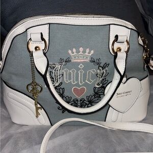 Juicy Couture denim bowler bag